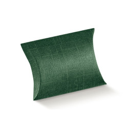 Cajas regalo ovalada  100X100X35 SETA VERDE