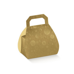 BORSA 60x40x80 SFERE ORO