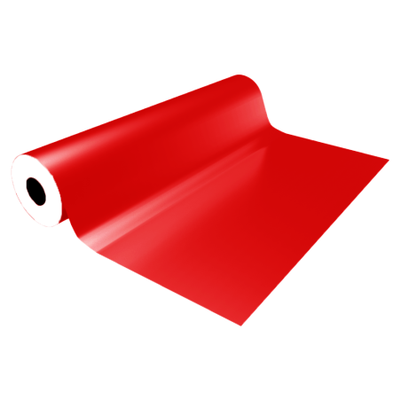 Papel de embrulho eco liso vermelho