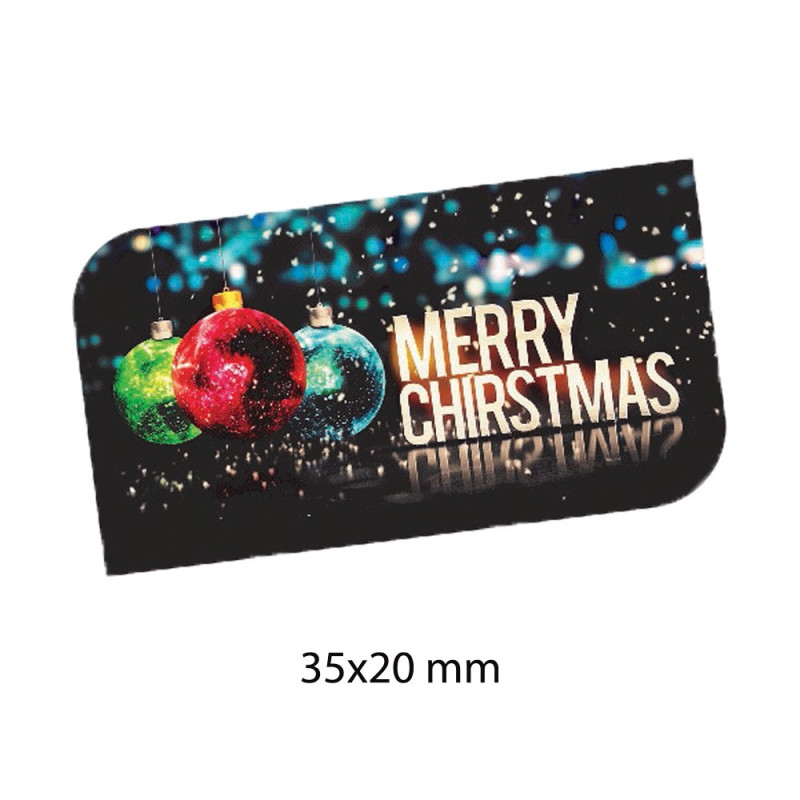 Etiqueta Autocolante de Natal 15