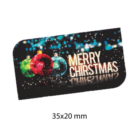 Etiqueta Autocolante de Natal 15