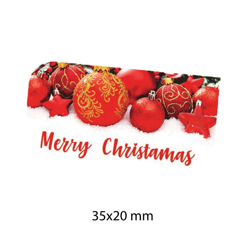 Etiqueta Autocolante de Natal 16