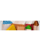 Bolsas de papel asa rizada