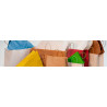 Bolsas de papel asa rizada